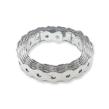 Szerelőszalag, hullámos acél tüzihorg 4x12x0,5 (10m)