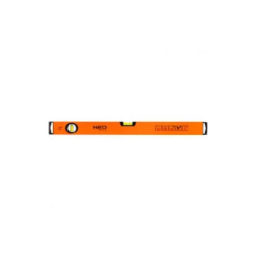 Vízmérték, 2 libella, 100CM mart talp NEO