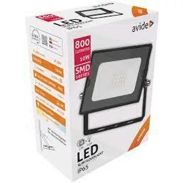 AVIDE LED REFLEKTOR SLIM SMD 50W 4000K fekete