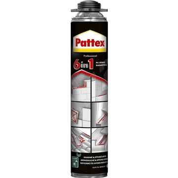 Pattex 6in1 Ragasztóhab pisztolyos  750ml
