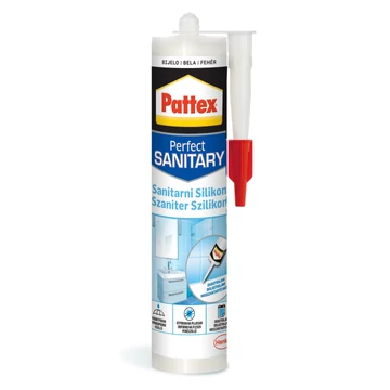 Pattex Szaniter Szilikon fehér 280ml