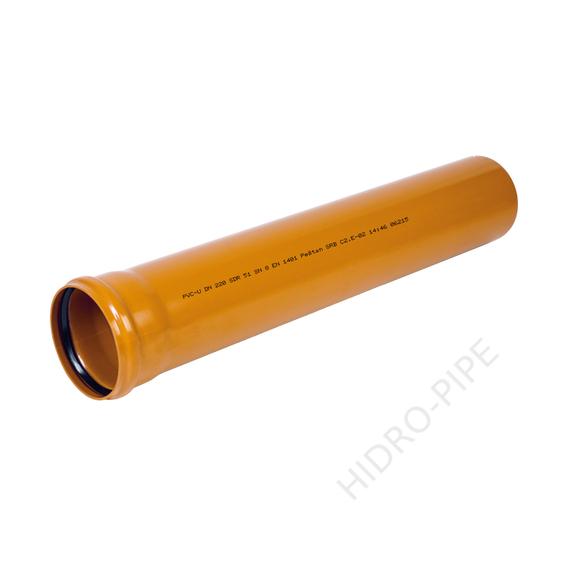 KGEM PVC 3RÉTEGŰ CSŐ 160/2000 SDR34 SN8